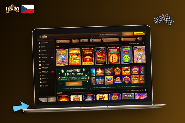 Instalátor Lizaro Casino stažení PC na notebooku – nenáročný na systémové požadavky