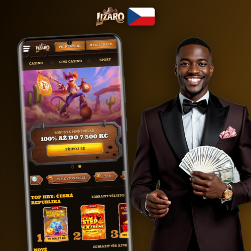 Lizaro app – mobilní aplikace Lizaro Casino přímo ve vašem telefonu