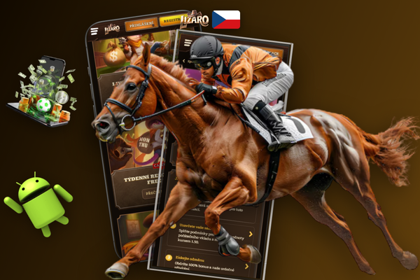 Aktivuj Lizaro Casino bonus za registraci pohodlně na smartphonu s Androidem nebo iOS