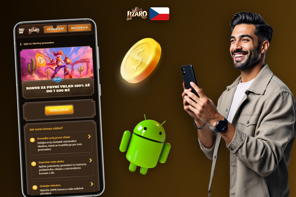 Zadej promo kód LIZAPLAY v pokladně Lizaro Casino a odemkni plný bonus